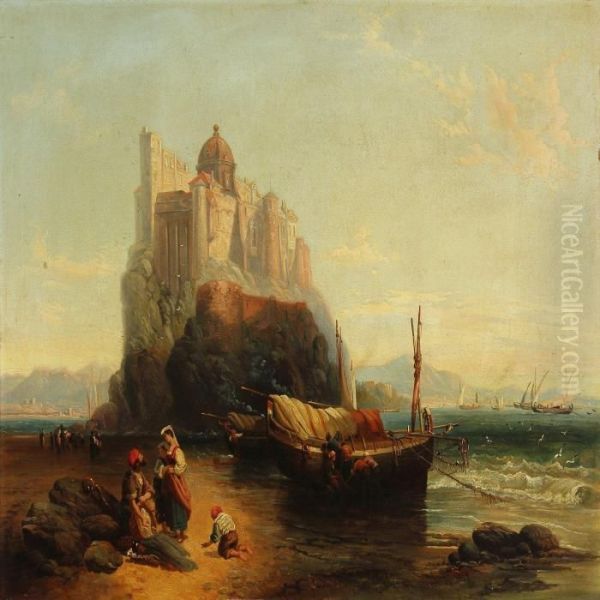 Landscape With The Castle Of Sechia - view 1