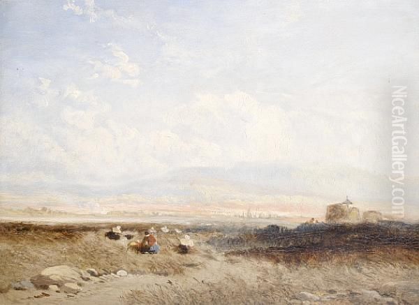 Figures In An Extensive Landscape - view 1