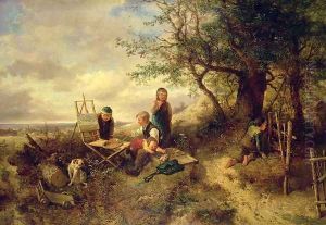 During the absence of the Painter