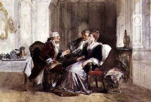 Conversation After Coffee by Herman Frederick Carel Ten Kate