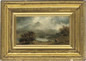 Gazing Across The Loch by James Webb
