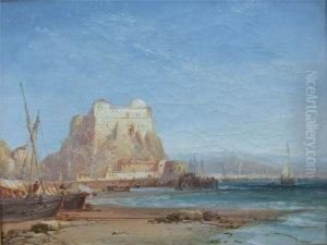 Spanish Landscape With Sea Spanish Landscape With Sea