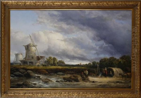Coastal View With Figures - view 1