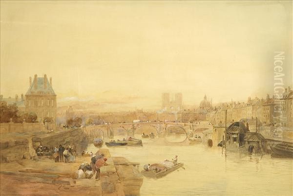 Pont Des Arts, Paris - view 1