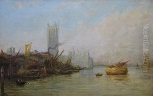 View Of Westminster by James Webb