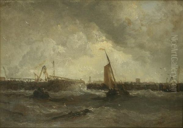 Shipping Off A Quay - view 1