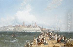 A View Of Margate From The Pier