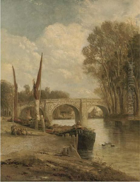 Kew Bridge, On The Thames - view 1