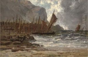 On The Devonshire Coast by James Webb