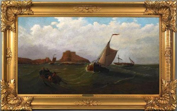 Scene With Fishermen - view 1