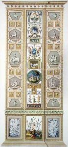 Panel from the Raphael Loggia at the Vatican, from Delle Loggie di Rafaele nel Vaticano, engraved by Giovanni Volpato 1735-1803, 1774, published c.1774-77