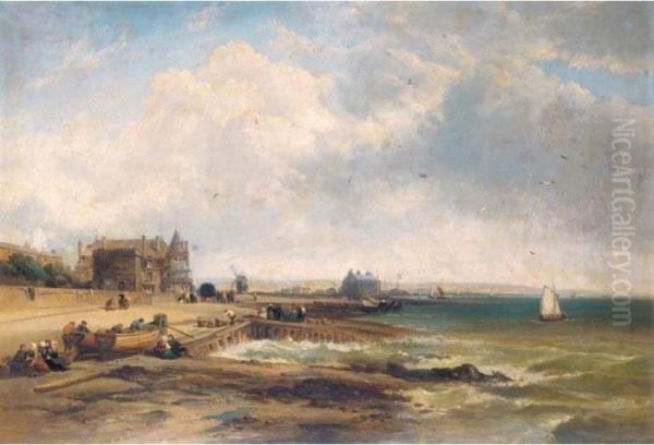 A Harbour Scene - view 1