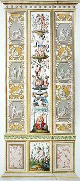 Panel from the Raphael Loggia at the Vatican, from Delle Loggie di Rafaele nel Vaticano, engraved by Giovanni Volpato 1735-1803, 1775, published c.1775-77 2 - view 1