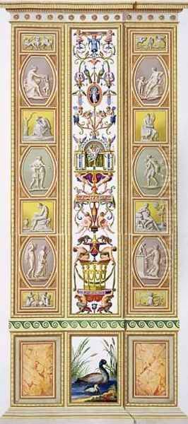 Panel from the Raphael Loggia at the Vatican, from Delle Loggie di Rafaele nel Vaticano, engraved by Giovanni Volpato 1735-1803, 1775, published c.1775-77 - view 1
