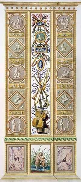 Panel from the Raphael Loggia at the Vatican, engraved by Ioannes Volpato, c.1770 - view 1
