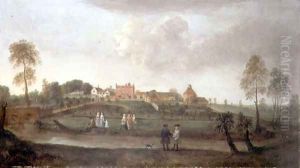 Little Haugh Hall, Suffolk by Peter Tillemans