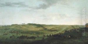 A View of Knowsley Racecourse from Riding Hill