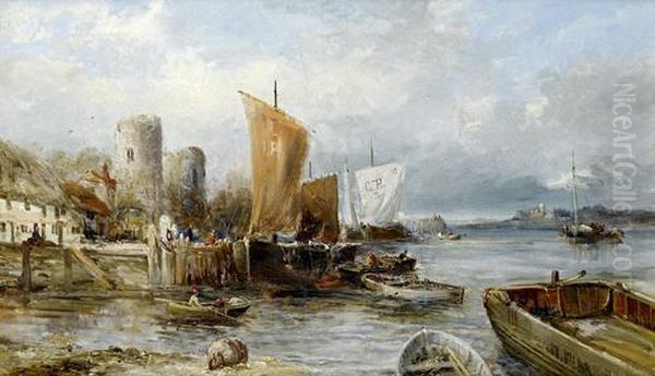 Shipping Off Conway Castle - view 1