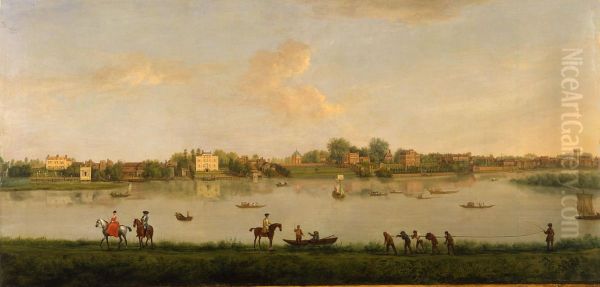 The Thames at Twickenham by Peter Tillemans