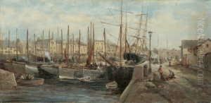Im Hafen Von Douglas/isle Of Man.