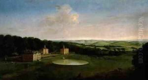 View of Uppark from the South West by Peter Tillemans