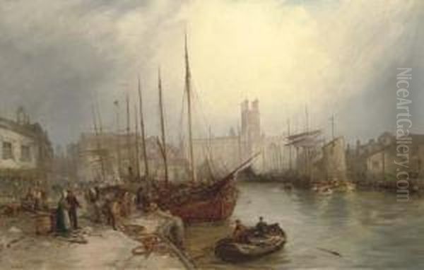 Exeter Cathedral From The River Exe - view 1