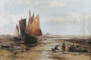 View From Gallerie Battery, Guernsey by William Edward Webb