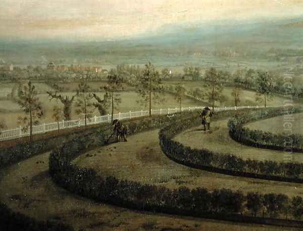 View of Knowsley Park from the Riding Hill Summer House, looking towards Prescot - view 1