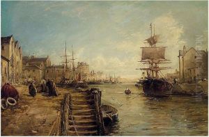 A Bit Of Poole Harbour by William Edward Webb
