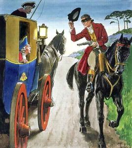 Dick Turpin 1706-39 from Peeps into the Past, published c.1900