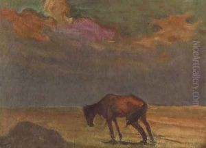 Gloomy Hungarian Fate 1908 by Janos Tornyai