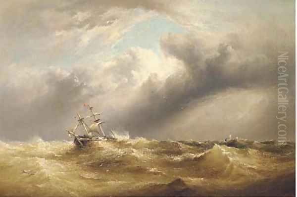 In distress and running before the wind - view 1
