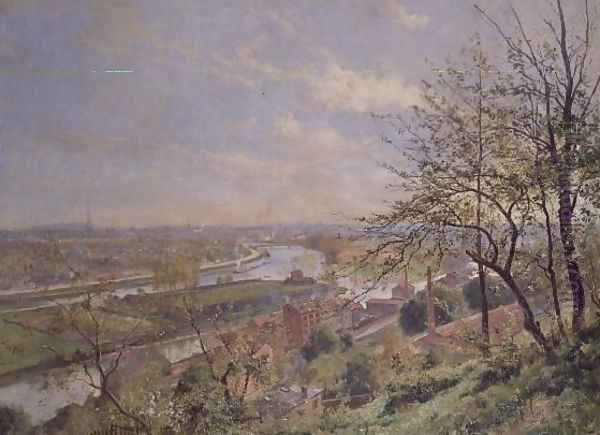 View of Boulogne sur Seine, c.1900 - view 1