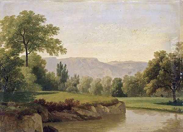 River Landscape 1820s - view 1