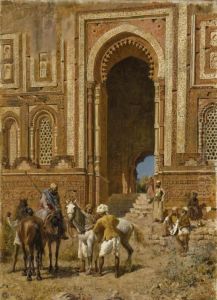 Gateway Of Alah-ou-din, Old Delhi by Edwin Lord Weeks
