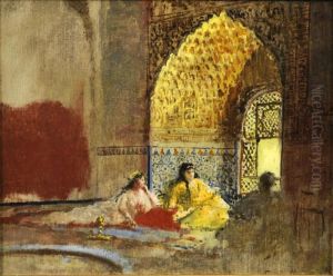 Interieur De La Tour Des Infantes by Edwin Lord Weeks