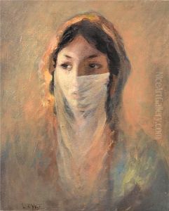 Woman With A Veil by Edwin Lord Weeks
