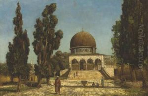 Temple Mount, Jerusalem by Edwin Lord Weeks