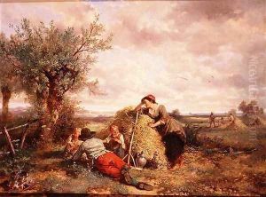 Haymaking by Jan Mari Henri Ten Kate