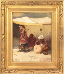 Market Scene by Edwin Lord Weeks