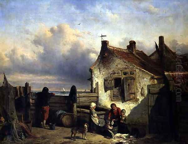 Sorting the catch - view 1