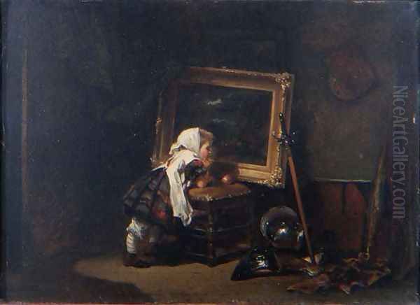 A Visit to the Studio, 1880 - view 1