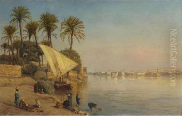 A View On The Nile Near Cairo - view 1
