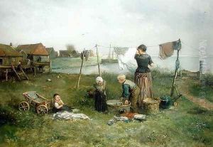 Hanging Up the Washing