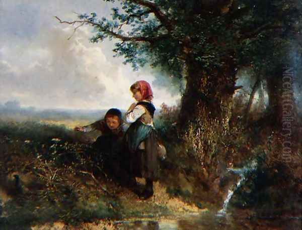 The Pheasant- Landscape with Figures - view 1