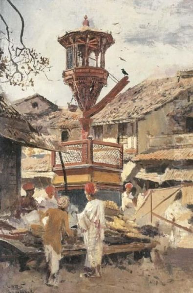Birdhouse And Market-ahmedabad, India - view 1