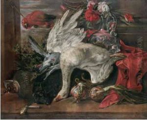 Natura Morta Con Cigno E Pappagallo Natura Morta Con Cigno E Pappagallo