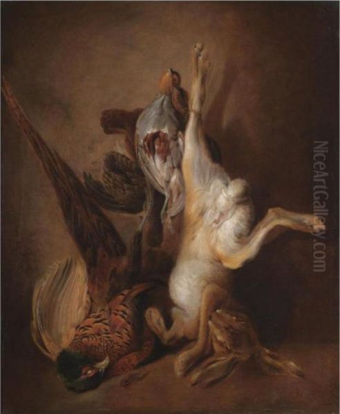 A Still Life With A Hare, Pheasant And Grouse - view 1
