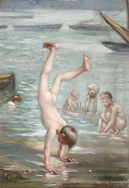 At the waters edge - view 1