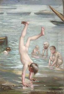 At the waters edge by Dorothy, nee Tennant Stanley